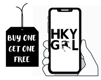 "HKY GRL" (Hockey Girl)  - Decal