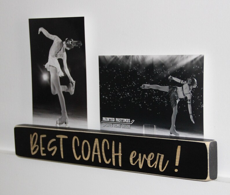 Figure Skating Coach Photo Displaycoach Giftsignframebest Etsy