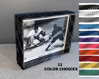 Hockey Laces Photo Frame, 5x7 or 4x6