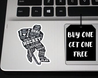 Hockey Player  - Decal