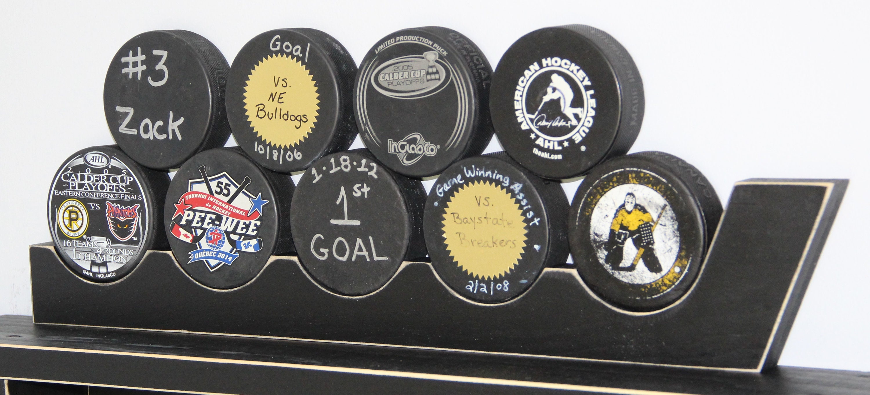 Hockey GiftHockey Puck DisplayHockey Room Ideas Etsy