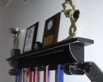 Trophy Shelf with Stick Brackets