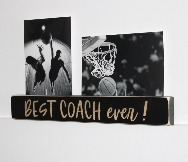 Basketball Coach Photo Display,Coach Gift,Sign,Frame,Best Coach Ever,Hockey Coach,Wrestling Coach,Track Coach,Baseball Coach,Soccer Coach