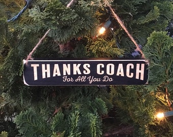 Thanks Coach For all that you do