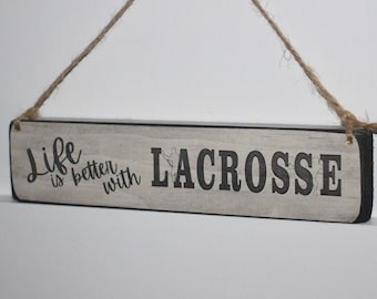 Life is better with LACROSSE  - Ornament