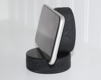 Hockey Puck Cell Phone / Tablet Stand