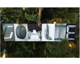 Goalie Montage Ornament