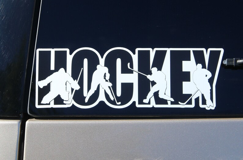Hockey Goalie Decalhockey Goalie Gift Ideashockey Goalie Mom Etsy