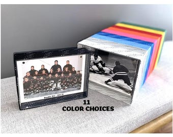 Hockey Laces Custom Photo Frame, 4x6, Coach, Player, Team Gift