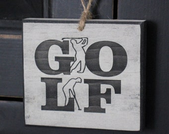 "GOLF" -  Ornament