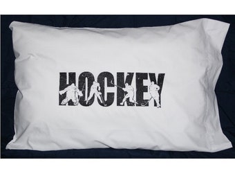 "HOCKEY" Pillowcase