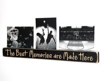 The Best Memories are Made Here - Triple Photo Sign