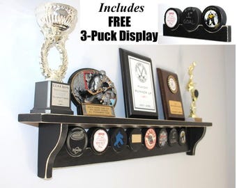 Hockey Puck Display Shelf