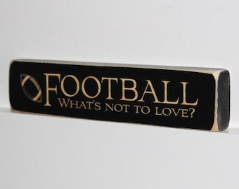 FOOTBALL What's not to love? - Sign