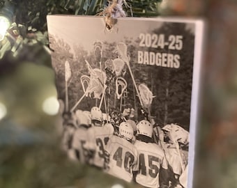 Wood Custom Photo Ornament