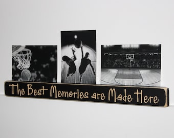 The Best Memories are Made Here - Triple Photo Sign