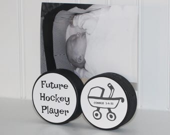 Future Hockey Player - Hockey Puck Photo Sign