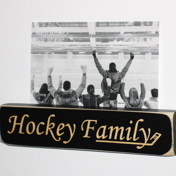 Hockey Family Photo Display,Hockey Family Gift Idea,Hockey Mom Gift,Gift for Hockey Mom,Hockey Mom Gift,Hockey Dad Gift,Hockey Team Mom Gift