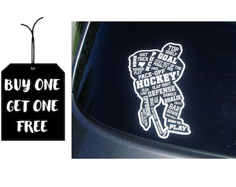 Hockey Player - Decal