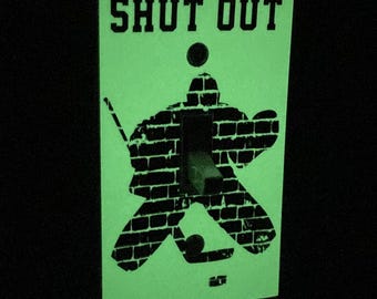 Hockey Goalie Light Switch Cover Decal
