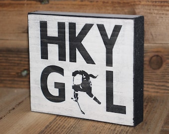 HKY GRL - Sign