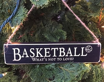 BASKETBALL What's not to love? Ornament