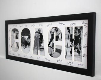 COACH Matted Frame