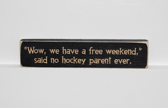 Hockey Mom Gift: Distressed Wood Sign, Photo Clip, or Ornament