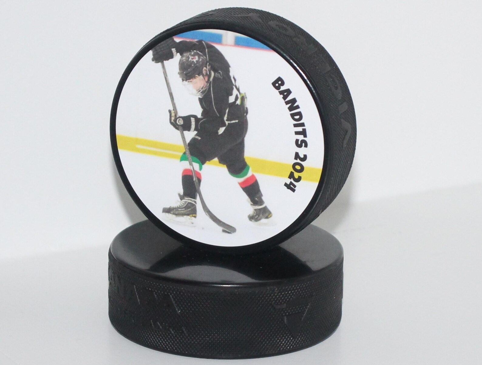 Puck Features Custom Photo Hockey Puck: Personalized Hockey Gift - Etsy