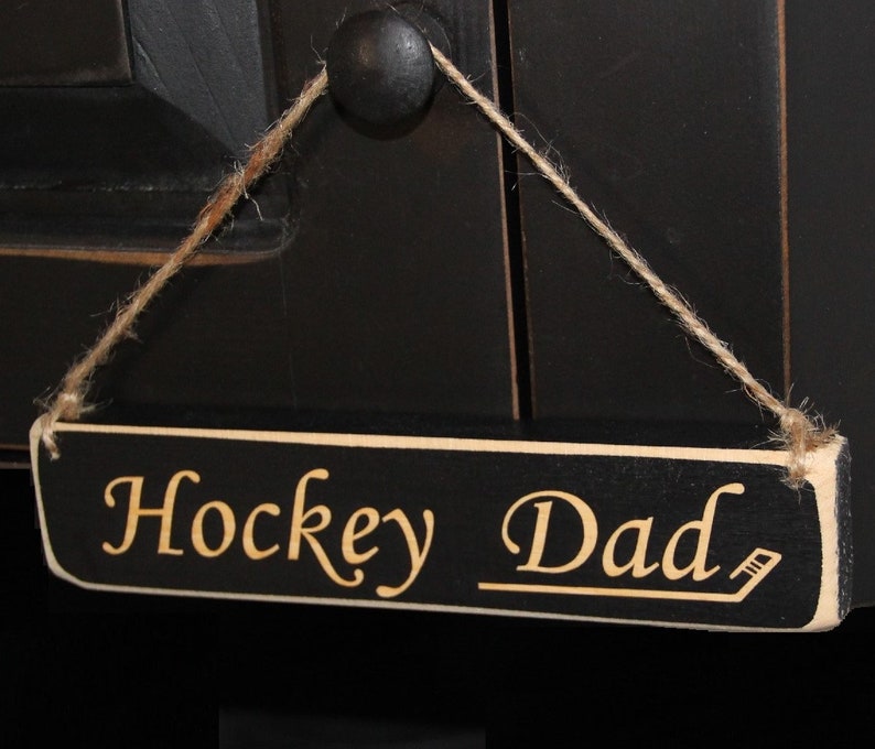 Hockey Dad Gift,Hockey Dad Photo Display,Hockey Room Decor,Hockey Mom Gift Idea,Gift for Hockey Dad,Hockey Mom Frame,Hockey Family Frame image 4