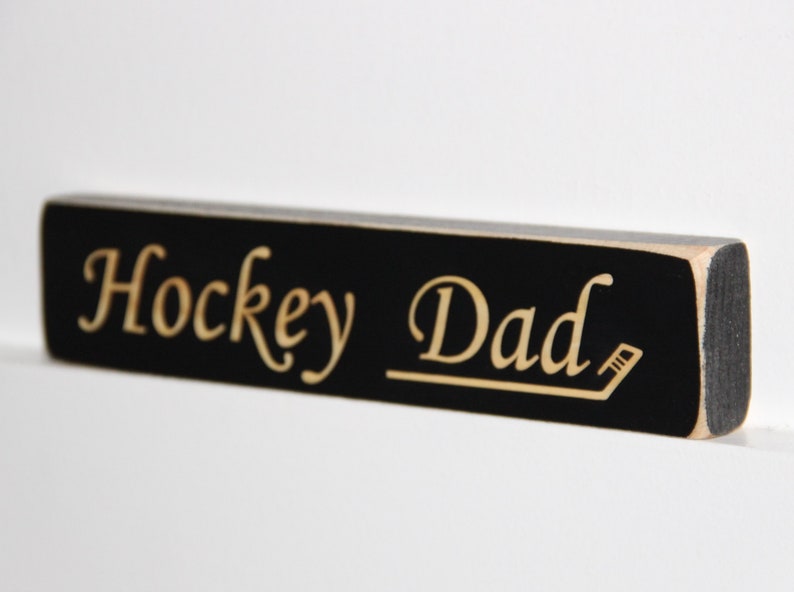 Hockey Dad Gift,Hockey Dad Photo Display,Hockey Room Decor,Hockey Mom Gift Idea,Gift for Hockey Dad,Hockey Mom Frame,Hockey Family Frame image 3