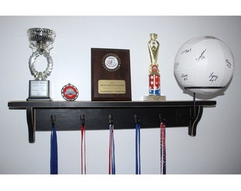 Volleyball Trophy Shelf