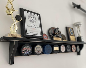 Hockey Puck Display Shelf