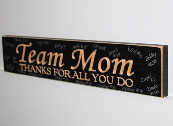 team mom gift ideas baseball