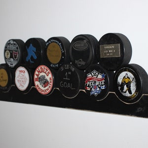 Hockey Puck Display Rack,Hockey Gift Idea,Hockey Puck Holder,Hockey Mom,Hockey Room Decor,Best Hockey Gift,Hockey Bedroom,Hockey Wall Decor