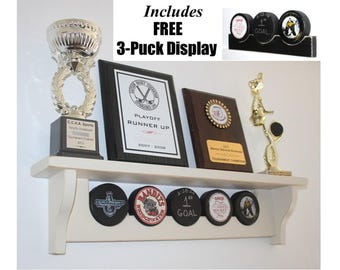 Hockey Puck Display Shelf