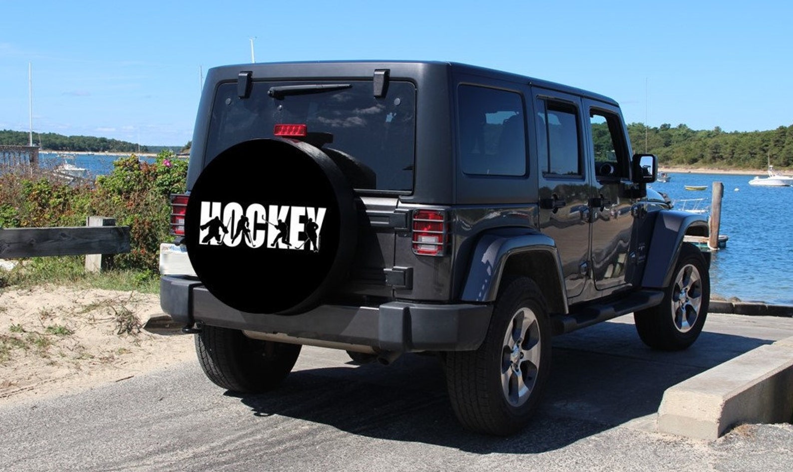 Hockey Spare Tire Covers Custom Made Tire Size for Jeep Camper Etsy