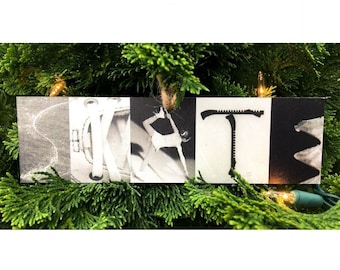 "SKATE" Montage Sign