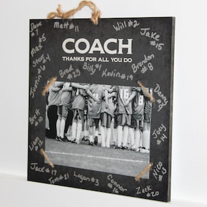 Coach Gift,Best Coach,Frame,Photo Display,Team,Soccer,Baseball,Lacrosse,Softball,Hockey,Basketball,Track,Football,Softball,Thank You,Thanks