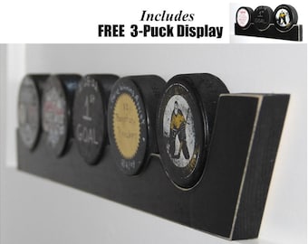 Hockey Stick Puck Display