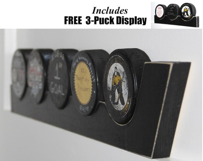 Featured listing image: Hockey Stick Puck Display