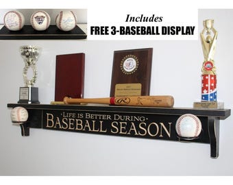 Baseball Season - Display Shelf