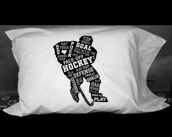Hockey Gifts,Hockey Bedding,Hockey,Hockey Pillow Case,Hockey Gift,Hockey Sheets,Hockey Decor,Hockey Bedroom,Hockey Mom,Hockey Puck,Hockey