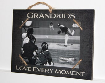 Grandparents Gifts,Grandchildren Frame,Baseball Grandparents Gifts,Grandkids Frame,Grandma Frame,Grandpa Gift,Nana Gift,Papa Gift,Grandchild