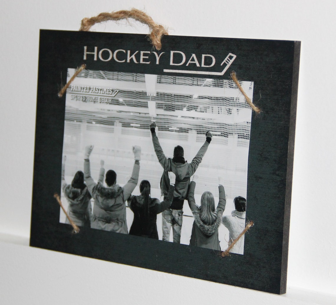 Hockey Dad FrameHockey Dad Gift IdeasHockey Gifts for | Etsy