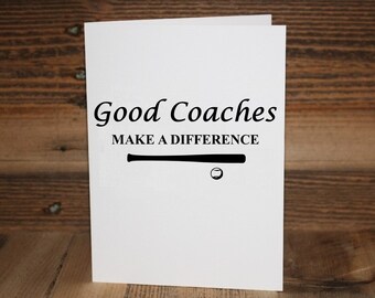 Coach Greeting Card