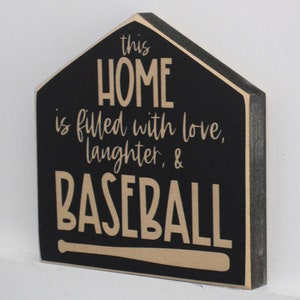 Baseball Mom Gift,Baseball House Sign,Baseball Room Decor,Baseball Sign,Baseball Dad,Baseball Home Gift,Baseball Team Mom,Baseball