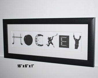 "HOCKEY" Frame