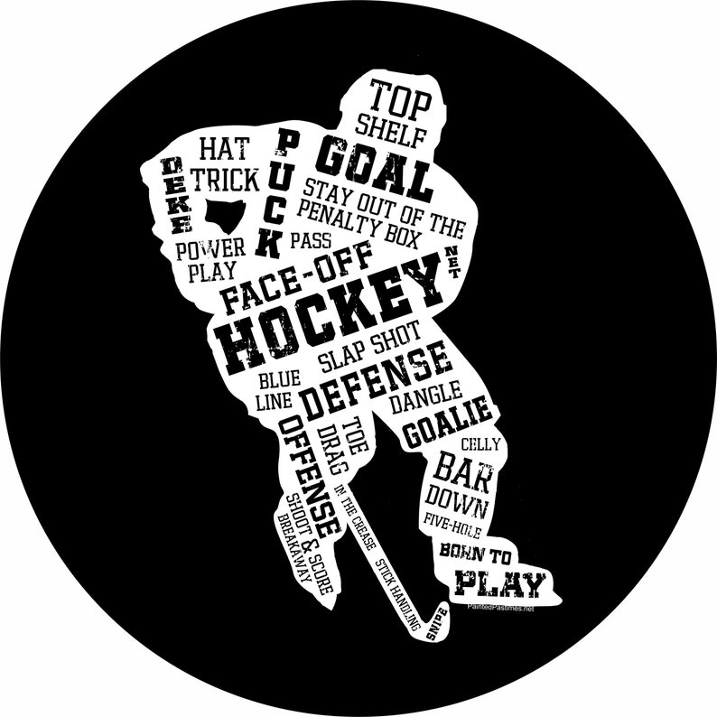 Hockey Spare Tire Covers Custom Made Tire Size for Jeep Camper Etsy