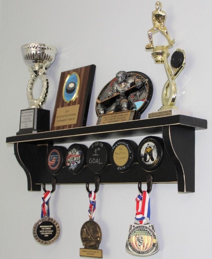 Hockey Puck Display Shelf